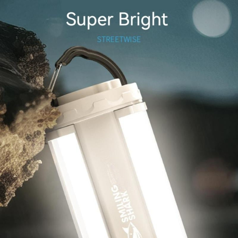 LED-Campinglampe mit Akku & Magnet