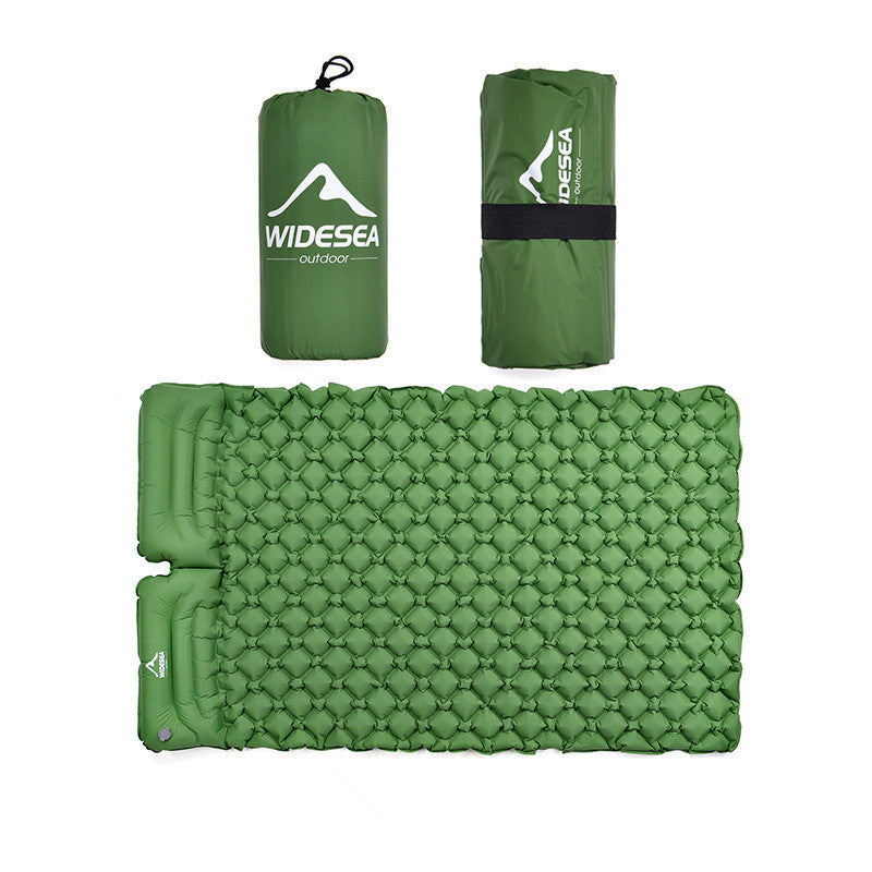 Aufblasbare Doppel-Campingmatte – ultraleicht & isolierend