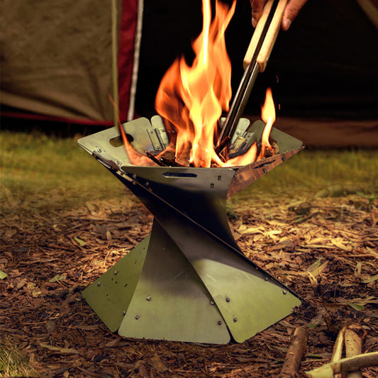 Lagerfeuerheizung für Camping im Freien
