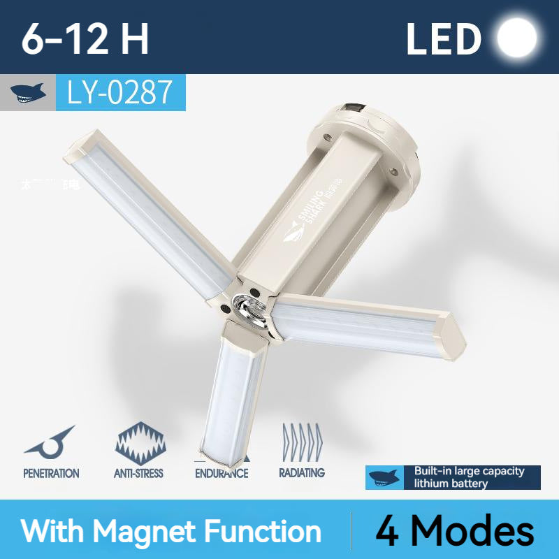 LED-Campinglampe mit Akku & Magnet